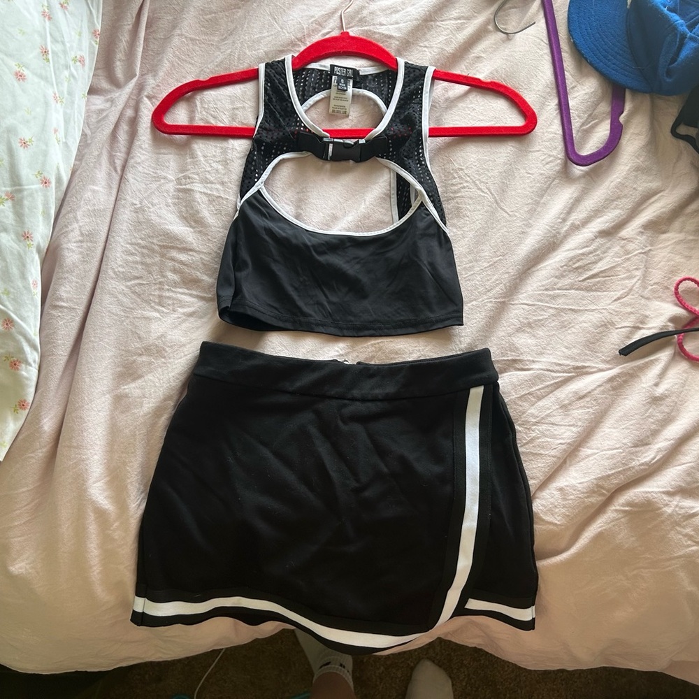 Dolls Kill Black and Black and White Rave Set